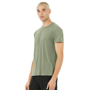 T-shirt décontracté à manches courtes pour homme, 100 % coton, respirant, séchage rapide, écologique, pour l'entraînement, la course à pied, le confort quotidien, l'utilisation en extérieur - Product Image 2