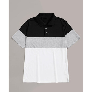100% Coton Respirant Anti-Plis Brodé à Carreaux Épaules Tombantes Coupe Oversize Unisexe Homme Écologique 430 g/m² Été - Product Image 2