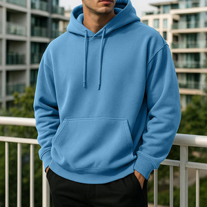 Casual Fashion Oversized Hoodie With Kangaroo Pocket Premium Cotton <b>Pullover</b> Streetwear Fashion Clothing <b>Men</b> Oversized Hoodie - Product Image 6