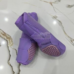 Protège-jambes pour chevaux d'équitation, bottes en néoprène absorbant les chocs, durables, bottes médicales pour l'entraînement, le saut d'obstacles, bottes d'équitation - Product Image 1