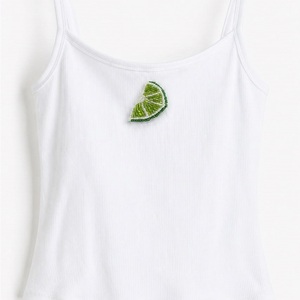 Top de Tirantes Elegante con Bordado de Cuentas Hecho a Mano 2026 - Novedad en Moda para Mujer - Product Image 1