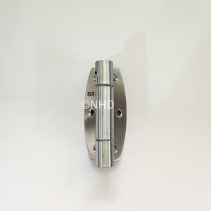 Bisagra de acero inoxidable de tres hojas de alta resistencia para puertas de hierro, herrajes de puerta duraderos de la marca DIVINE para aplicaciones industriales - Product Image 3