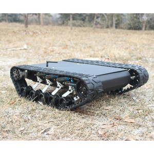 Compact All Terrain Tracked Chassis Customizable For Narrow Terrain <b>Robot</b> Base - Product Image 2