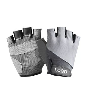 GAF Summer Cycling <b>Gloves</b> Fitness <b>Gloves</b> Gym Weightlifting Yoga Bodybuilding Training <b>Thin</b> Breathable Non-Slip Half Finger <b>Glove</b> - Product Image 1
