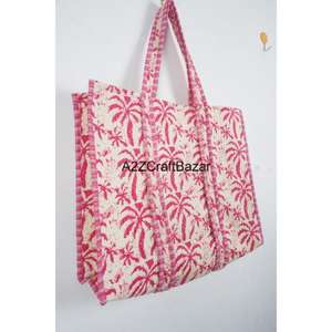 Bolso Tote de Algodón a Rayas Vintage de Lujo de Alta Gama para Mujer, con Asa Larga, Ideal para Viajes de Verano, Playa, Almacenamiento y Exhibición - Product Image 4
