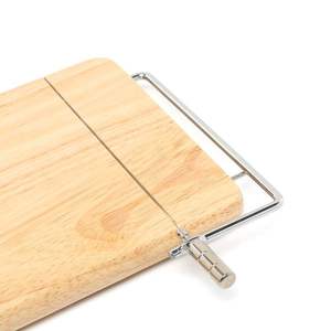 Coupe-fromage, trancheuse à fromage, planche à découper le fromage, planche à fromage en bois, coupe-fromage en acier inoxydable, trancheuse à fromage à fil métallique - Product Image 2