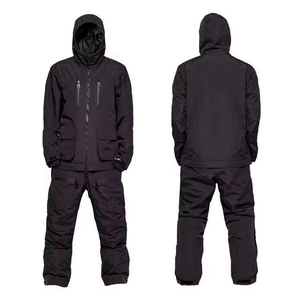 Ensemble de ski deux pièces imperméable pour homme – Combinaison de ski et de snowboard d'extérieur – Vêtements de sport d'hiver pour hommes - Product Image 1