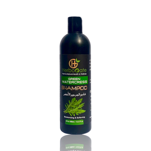 Shampoo au cresson vert naturel pour le nettoyage, l'hydratation et le soutien quotidien de la santé des cheveux - Product Image 1