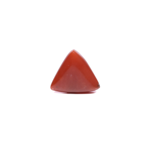 High Quality 6 Carat Red Coral Loose Gemstone 10x12mm Oval Cut for Fine Jewelry - Product Image 2