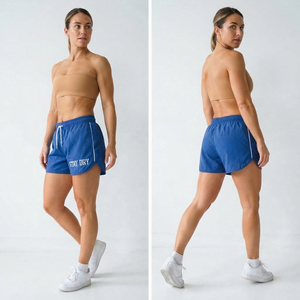 Pantalones Cortos Deportivos con Logotipo OEM Bordado, Cintura Ajustable con Cordón, Pantalones Cortos Impermeables para Mujer, Pantalones Cortos de Senderismo 100% Nailon - Product Image 4