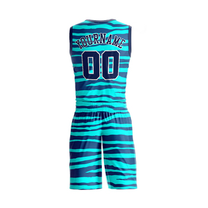 ชุดบาสเก็ตบอลยูนิเซ็กซ์ BIN FATEH Sportswear แบบซับลิเมชั่น โพลีเอสเตอร์ 100% ระบายอากาศได้ดี แห้งเร็ว ชุดเสื้อและกางเกงขาสั้นสำหรับผู้ใหญ่ - Product Image 3