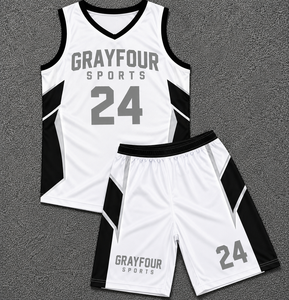 Ensemble d'uniformes de basket-ball personnalisés par sublimation, maillot et short respirants pour hommes, vêtements de sport personnalisés OEM - Product Image 6