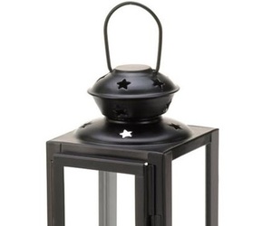 Nuevo y Moderno Portavelas de Metal y Vidrio con Acabado Negro Brillante de Calidad Superior para Decoración de Bodas y Hogar - Product Image 2