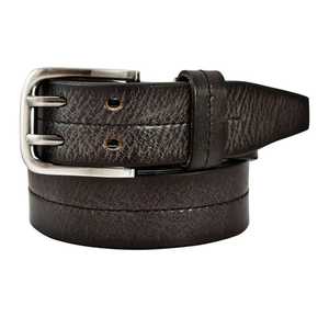 Ceintures décontractées pour hommes de style occidental, personnalisables, design uni, cuir véritable, boucle en acier, imperméables, durables, faites à la main, en solde - Product Image 3