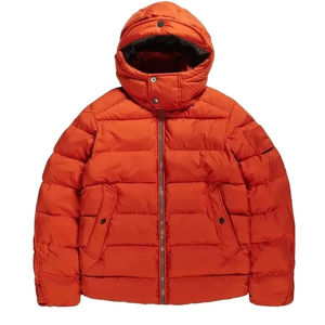 Fournisseur en gros 2026 – Blouson matelassé personnalisé avec capuche, imprimé, pour homme – Veste d'hiver tendance streetwear - Product Image 4