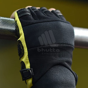 Guantes Deportivos de Medio Dedo de Alta Calidad para Gimnasio, Ejercicio, Fitness, Levantamiento de Pesas, Personalizados, de Cuero - Product Image 6