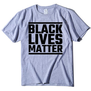 High Quality ODM Custom Logo Stand Collar Business Casual Men's 100% Cotton Short Sleeve Loose Fit Solid Color T-Shirts - Product Image 3