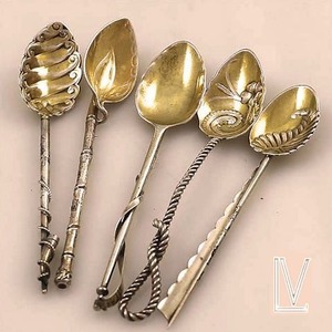 Ensemble de couverts vintage en métal avec manches torsadées, cuillère, fourchette, couteau, résistant à la rouille, vaisselle de mariage, finition miroir haute brillance - Product Image 5