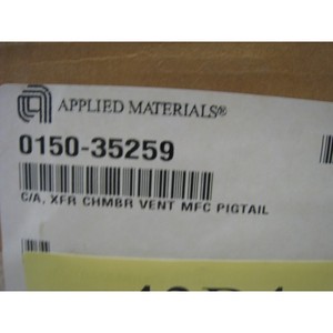 AMAT 0150-35259 C/A XFR CHMBR vent MFC pigtail - อุปกรณ์และชิ้นส่วนเซมิคอนดักเตอร์ระดับโลกที่เชื่อถือได้ - Product Image 1