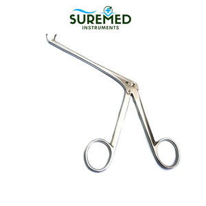 Pinzas Nasales Blakesley de 45 Grados de Inclinación Ascendente, 11 cm, de Acero Inoxidable, Instrumentos Quirúrgicos ORL para Uso Hospitalario - Product Image 2
