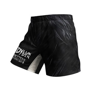 Pantalones cortos MMA para hombre, con estampado, cintura elástica, para entrenamiento en gimnasio, kickboxing, ligeros, de secado rápido, coloridos, para artes marciales mixtas. - Product Image 5