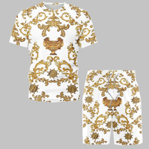 Conjunto de Pantalones Cortos Cargo Casuales de Verano para Hombre, Color Sólido, Personalizados, para Deportes al Aire Libre, 2 Piezas, Transpirables y de Secado Rápido, Venta al Por Mayor de Fábrica - Product Image 3