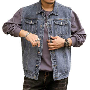 Chaleco Vaquero de Color Sólido, Nuevo, de Alta Calidad, de Secado Rápido, para Hombre, Sin Mangas, Estilo Casual, Ropa Urbana - Product Image 4