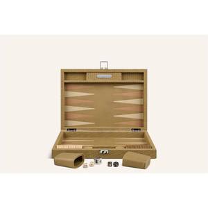 Luxury PU Leather <b>Backgammon</b> Board Game Premium Quality Custom Educational Board <b>Backgammon</b> Games Adult Family Travel Gift - Product Image 5