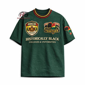 เสื้อยืด HBCU คุณภาพพรีเมียม ผลิตจากผ้าฝ้ายเกรดสูง ออกแบบด้วยลายพิมพ์โดดเด่นสะดุดตาเพื่อสไตล์สตรีทแวร์ - Product Image 1