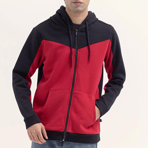 Sweat-shirts à capuche pour hommes avec logo personnalisé, fermeture éclair intégrale, pour l'hiver, style professionnel, nouveaux modèles, sweats à capuche avec fermeture éclair à prix avantageux - Product Image 4
