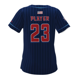 Three Piece Softball Uniform Set Women Jersey Shorts Socks Matching Fastpitch Baseball Shirts Custom Team Logo OEM Wholesale - Product Image 2