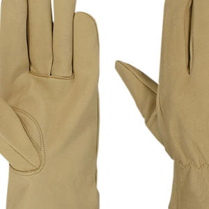 Gants de sécurité d'hiver anti-coupure en cuir double paume certifiés CE, en cuir de vachette de haute qualité, mitaines de travail à doigts complets, vente en gros industrielle - Product Image 6