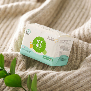 [Its Me] Toalla Sanitaria Delgada y Pequeña de 12 Unidades, Absorbente, con Algodón Orgánico Transpirable para una Menstruación Suave - Product Image 2