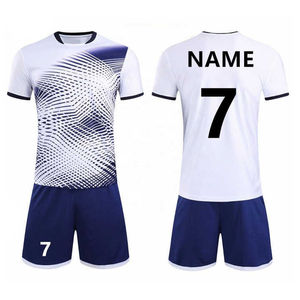 Nouvelle conception d'uniforme de football, maillot de football personnalisé, sublimation, taille plus, ensemble de vêtements à séchage rapide pour adultes, col en V - Product Image 4