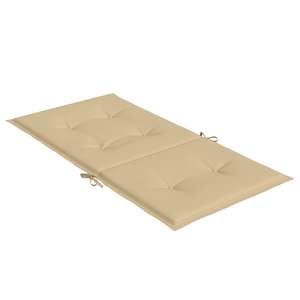 Juego de 2 cojines para silla de exterior de respaldo bajo, color beige melange - Product Image 5