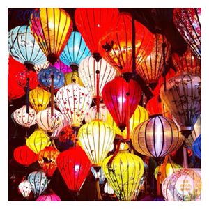 Linterna Vietnamita Colorida, Regalo para el Año Nuevo Lunar, Festival de Medio Otoño y Celebraciones del Patrimonio Vietnamita, Venta al por Mayor - Product Image 6