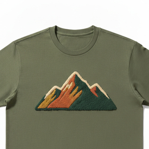 T-shirt vierge en gros avec impression en relief, qualité supérieure, streetwear homme, coton épais, vêtements graphiques avec logo personnalisé - Product Image 3
