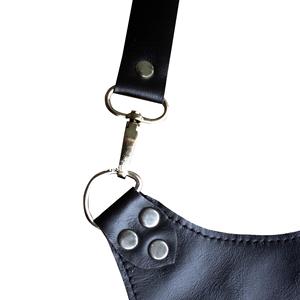 Funda de Cuero Genuino de Alta Resistencia para Tijeras de Barbero, Estuche de Cinturón Ajustable, Diseño Portátil para Peluquería - Product Image 6