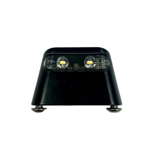 Éclairage de plaque d'immatriculation LED pour moto, certifié E-Mark, ultra-lumineux, en aluminium - Product Image 1