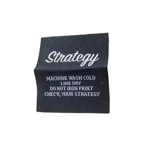 Nouvelles Étiquettes Tissées Personnalisées Haut de Gamme pour Vêtements, Étiquettes de Col Haute Densité avec Logo de Marque, Respirantes, OEM, Prix Abordable 2026 - Product Image 4