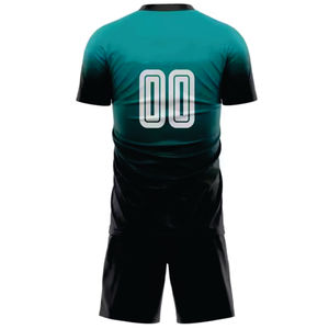 Classic Soccer Uniform Mens Football Kit Comfortable Jersey Shorts for Practice - Product Image 3