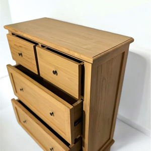 Teak Wood Living Room Cabinet Direct Factory Wholesale Solid Wood Credenza <b>Sideboard</b> <b>Storage</b> Chest Sustainable Hotel Furniture - Product Image 6