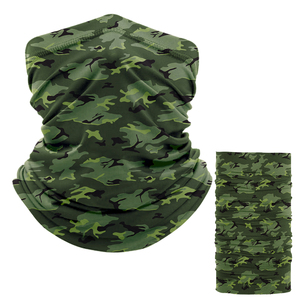 Cagoule unisexe camouflage imprimée par transfert thermique pour adulte, usage extérieur, respirante, imperméable, 100 % polyester, 54-56 cm, ski et sports - Product Image 2