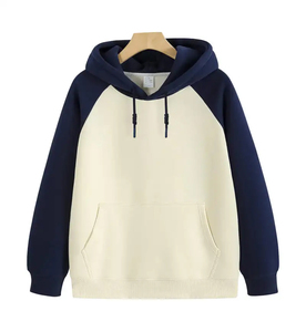 เสื้อฮู้ดดี้ผู้ชายสีเหลืองมัสตาร์ด ผ้าฟลีซ 100% คอตตอน ทรงปกติ กันลม ไม่เป็นขุย สไตล์สตรีทแวร์ น้ำหนัก 370 กรัม - Product Image 1