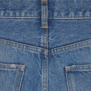 Shorts en jean décontractés pour femmes, coupe droite, haute qualité, style vintage, respirants, en coton lavé, fermeture boutonnée - Product Image 5