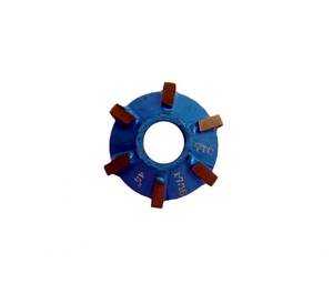 Coupe-siège de soupape bleu avec pointes en carbure, angle de 45 degrés, pour petits moteurs à essence - Product Image 1