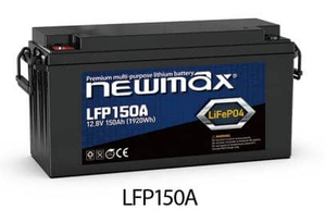 แบตเตอรี่โซลิดสเตท 4 NEWMAX LFP150A Korea LiFePO4 ความจุ 150Ah สำหรับระบบ Deep Cycle ใช้กับพลังงานแสงอาทิตย์ ระบบสำรองไฟ (UPS) รถบ้าน (RV) และเรือ  รองรับการใช้งานได้ 5000 รอบ - Product Image 5