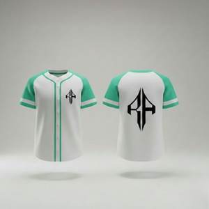 Camisetas de Béisbol 100% Poliéster, Transpirables, de Secado Rápido, con Estampado Técnico, para Adultos, Cuello en V, Impresión Digital de Alta Calidad - Product Image 1