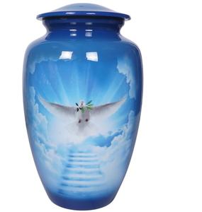 Top Rated Modern Metal <b>Red</b> Cardinal Bird Small Keepsake Cremation Urn for Human & Pet Ashes Eco-Friendly High Quality Memorial - Product Image 6