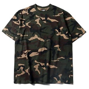 เสื้อยืดแขนสั้นลายพรางสำหรับผู้ชายเสื้อยืดลายพรางผ้าฝ้ายสไตล์ลำลอง - Product Image 2